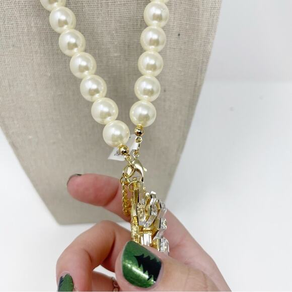 JTV Pearl Necklace with Pendant - Picture 4 of 4